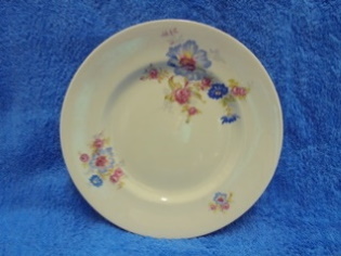 Arabia, kukkakuvioinen pieni lautanen, kytetyt astiat, A2924