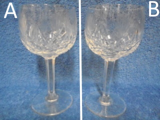 Riihimen lasi, kristallinen viinilasi, Yrj, Matti Niemi, A530