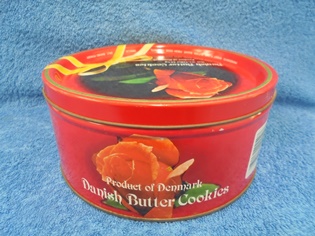 Danish Butter Cookies, tyhj peltirasia, Ruusu, R1008
