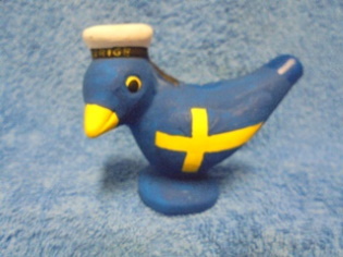 SIA, ruotsalainen sininen Matruusi- pilli, Ruotsin lippu, E698
