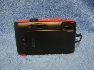 Fuji DL-8 taskukamera, punainen/ musta, B505