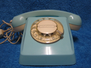 Krone FTA 67.1, Turkoosi vanha puhelin, harrastelu, S285