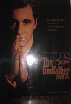 The Godfather part III, kookas julistetaulu, mustat kehykset, S441