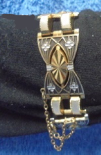 Toledo, Damascene-rannekoru, vintage, V839