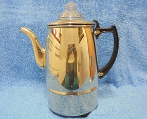 PST, Shkkahvipannu 1.5L, perkolaattori- pulputin, vintage, A1047