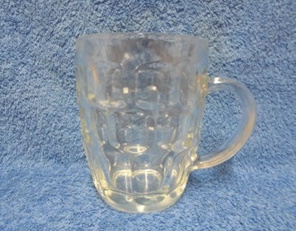 Kirkas lasinen oluttuoppi 0.5L, A1061