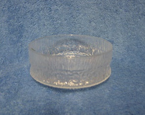 Iittala, lasinen jlkiruokakuppi, Paadar, Tapio Wirkkala, A1378
