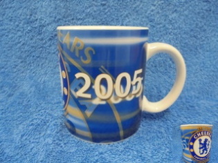 Chelsea Football Club 1905-2005, posliininen muki, A1541