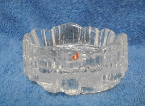 Iittala, pieni kirkas lasikulho, Seita, Tapio Wirkkala, A1855