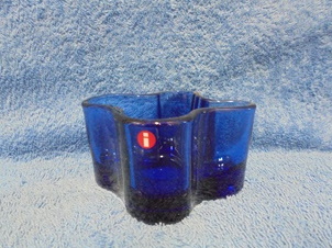Iittala, Aalto- ultramariini kynttillyhty, tuikkulyhty, Alvar Aalto, A1864