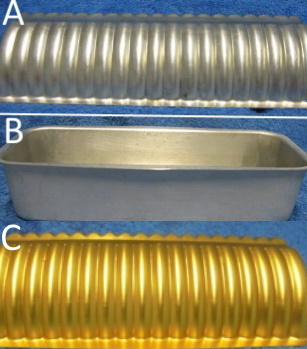 Alumiininen, kuivakakkuvuoka 1L ja 1.2L tai leipvuoka 1.5L, A2551