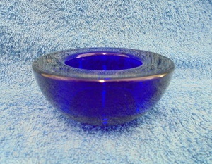 Iittala, koboltinsininen tuikkualusta, Ballo, Annaleena Hakatie, A2907