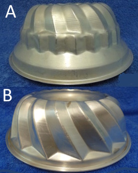 Alumiininen py�re� kuivakakkuvuoka 1.5L tai 1L, A3098