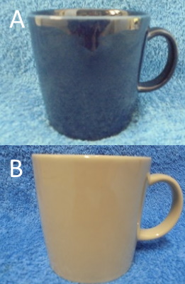 Iittala,Teema-muki 0.3L, sininen tai beesi, Kaj Franck, A3225