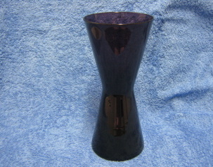 Iittala, purppura Kartio-maljakko, Kaj Franck, designlasi,  A443