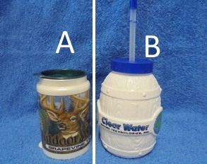Muovinen juomapullo, Whirley Warren Outdoor tai Clear Water enviro, A717