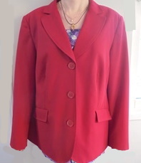 Atelier, naisten punainen jakku, koko L, V773