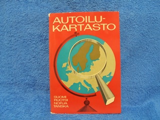 Autoilukartasto- Suomi, Ruotsi, Norja, Tanska, L328