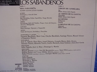 Misa Sabandena, 1972, LP-levy, R355