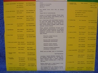 M.A. Numminen, Lasten lauluja, Iso mies ja keijukainen 1970, LP-levy, R292