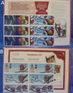 Partiolaisten adventtikalenteri, 2014 tai 2015, L57