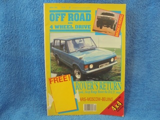 Off road and 4 wheel drive, 1991 lehti, englanninkielinen, L109