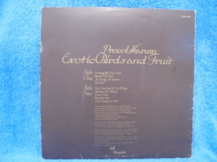 Procol Harum, Exotic Birds and Fruit, 1974, LP-levy, R1029