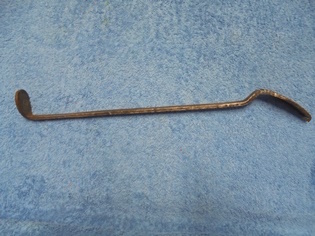 Rautainen suutarin raspi, kolinrauta, vintage, T543