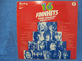 16 Finnhits 2, useita esittji, 1975, LP-levy, R1037