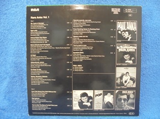 Rare Anka vol.1, 1981, LP-levy, R1072