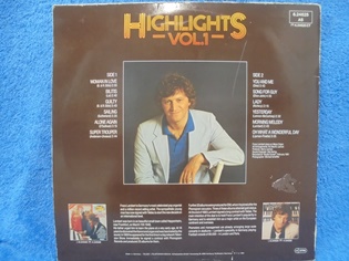 Highlights vol.1 Franz Lambert, 1981, LP-levy, R1070