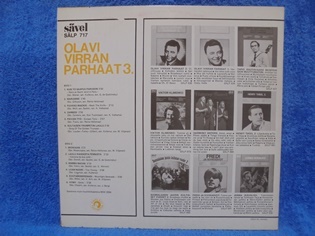 Olavi Virran Parhaat 3, 1972, LP-levy, R1079