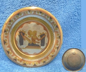 Pieni metallinen seintaulu, Egypti- aiheinen, S168