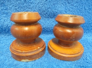 Puiset kynttilnjalat 2 kpl, A3619