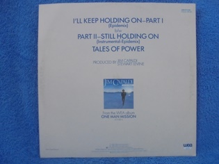 Jim Capaldi, I'll keep holding on, 1984, LP-levy, R971