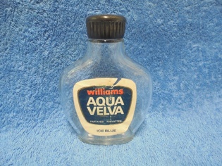 Williams Aqua Velva, vanha tyhj partavesipullo, R884