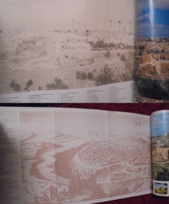 Jerusalem- painokuva, panoraamakuva, S327
