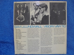 Sam J.Lundwall Visor I Vr Tid, 1966, LP-levy, R938