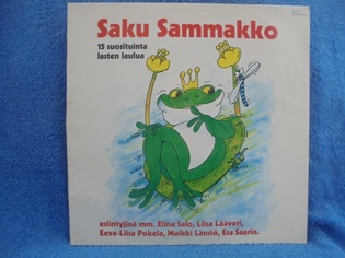 Saku Sammakko, 15 suosituinta lasten laulua, LP-levy, R1118