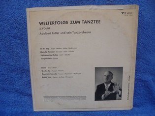 Adalbert Lutter, Welterfolge zum Tanztee 3.folge, mini LP, R1130