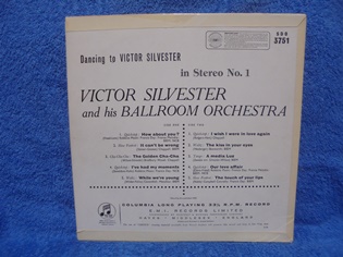 Victor Silvester, Dancing to, number one, 1959, mini LP, R1131