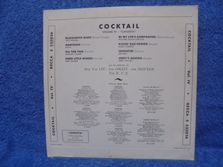 Cocktail, Canasta, vol. 4, useita esittji, mini LP, R1134