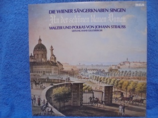 Johann Strauss junior, Die Wiener Sngerknaben Singen, 1977, LP-levy, R1128