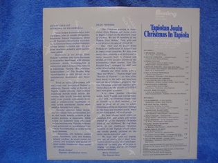 Tapiolan Joulu, Christmas In Tapiola, 1973, LP-levy, R1146