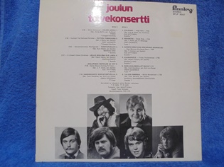 Joulun Toivekonsertti, useita esittji, 1975, LP-levy, R1139