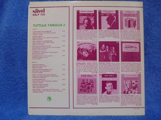 Tuttuja tangoja 2, 1972, LP-levy, R1149