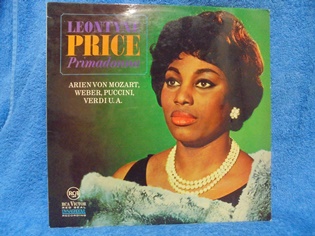 Leontyne Price Primadonna, 1966, LP-levy, R1157