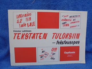 Tekstaten tuloksiin, tekstausopas, K3029