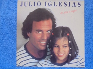 Julio Inglesias, de nina a mujer, 1981, LP-levy, R1170