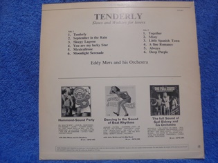 Tenderly, slows and waltzes for lovers, LP-levy, R1169